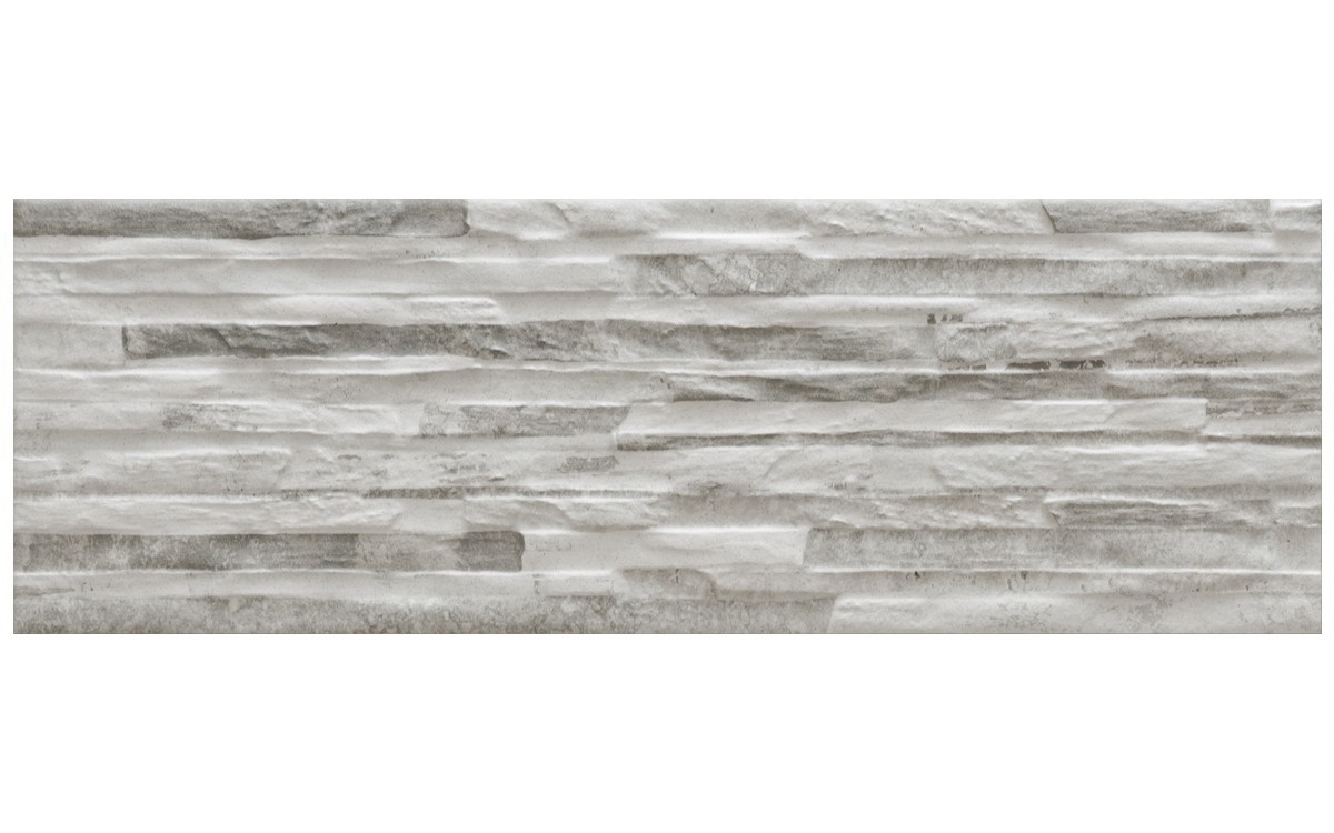 Фасадная клинкерная плитка Cerrad Rockford Bianco, 450x150x9 мм
