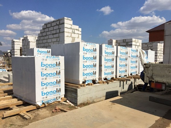 Газобетонные блоки Bonolit (Старая Купавна) D500 В3,5 600х200х100