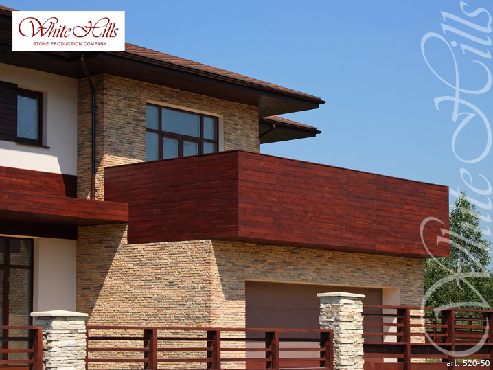 Облицовочный камень White Hills, Лаутер, цвет 520-50